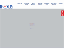 Tablet Screenshot of induscruising.com